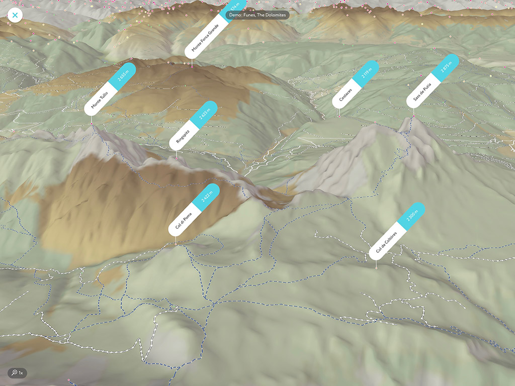 The Dolomites in 3D