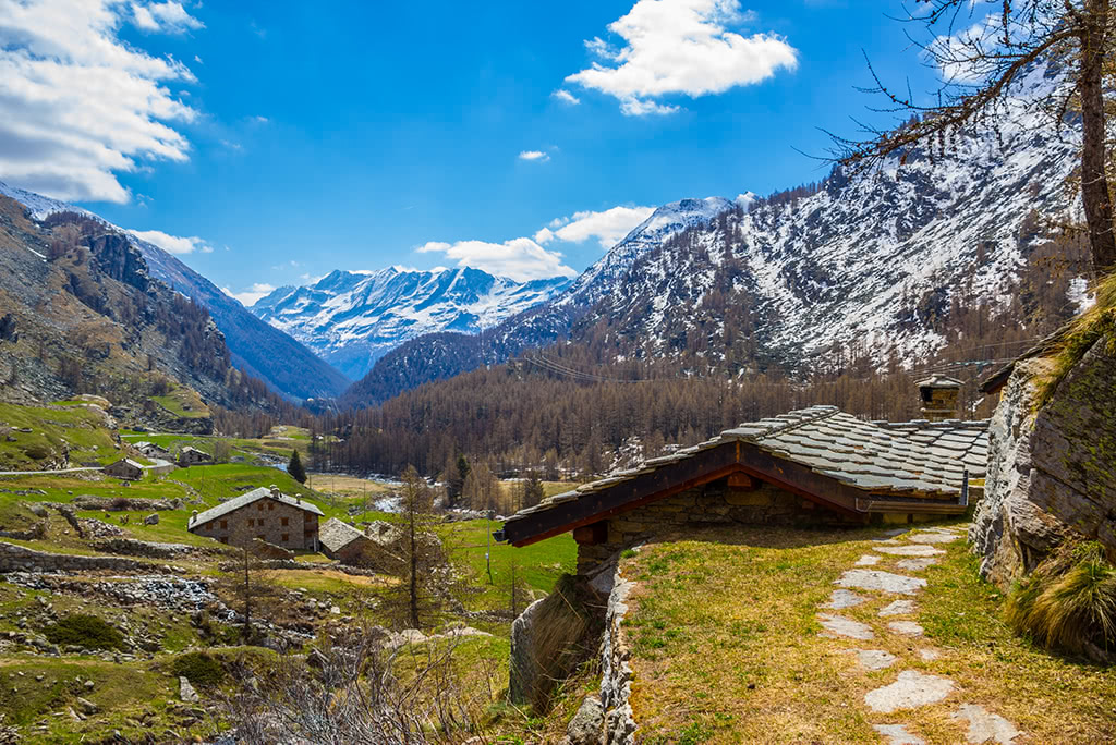 A short hike from Ceresole Reale in the Gran Paradiso National Park