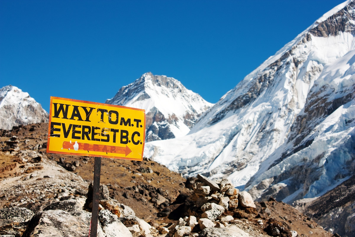 Trek do Acampamento Base do Everest