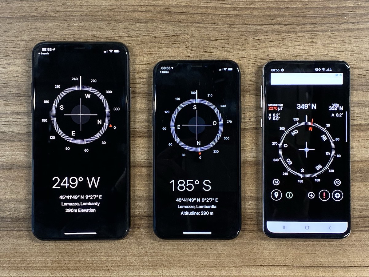 Mobile Phone Compass