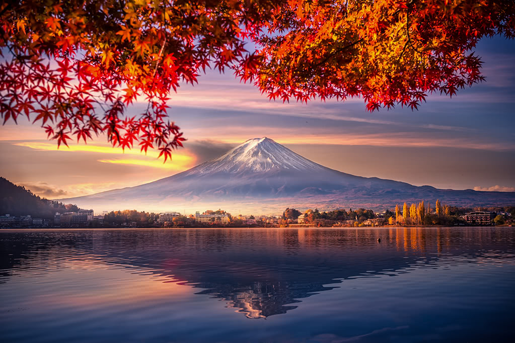 富士山、写真