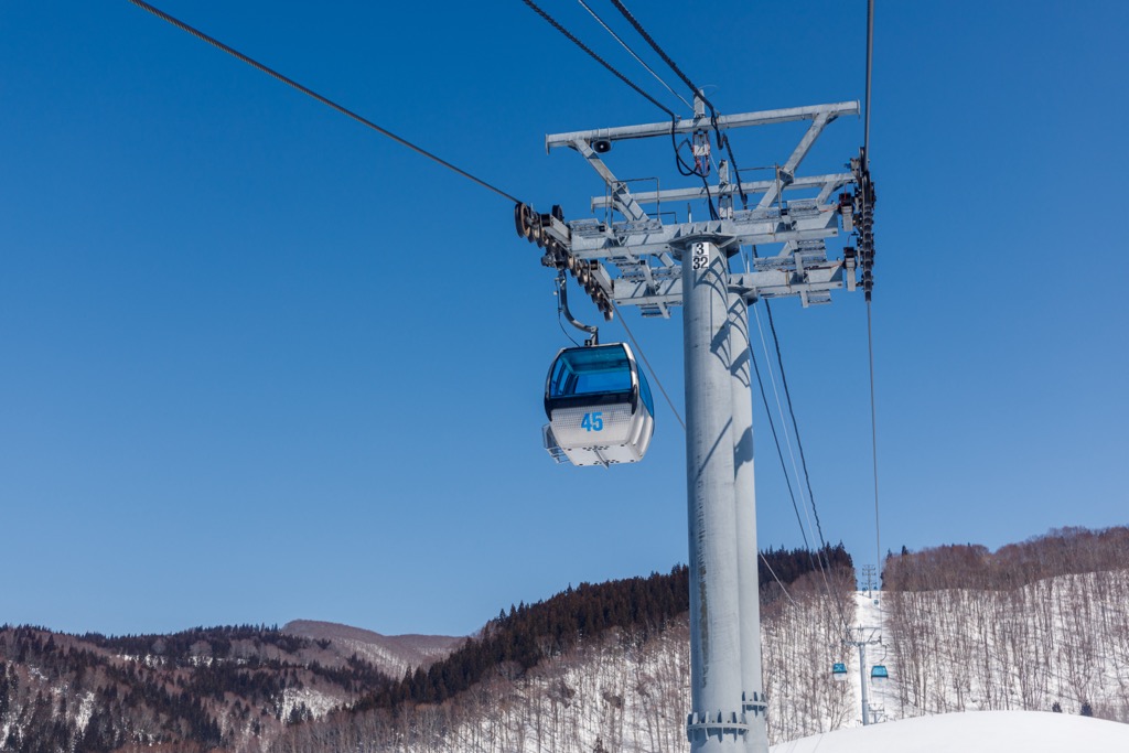Ani Cable Car. Japan Skiing