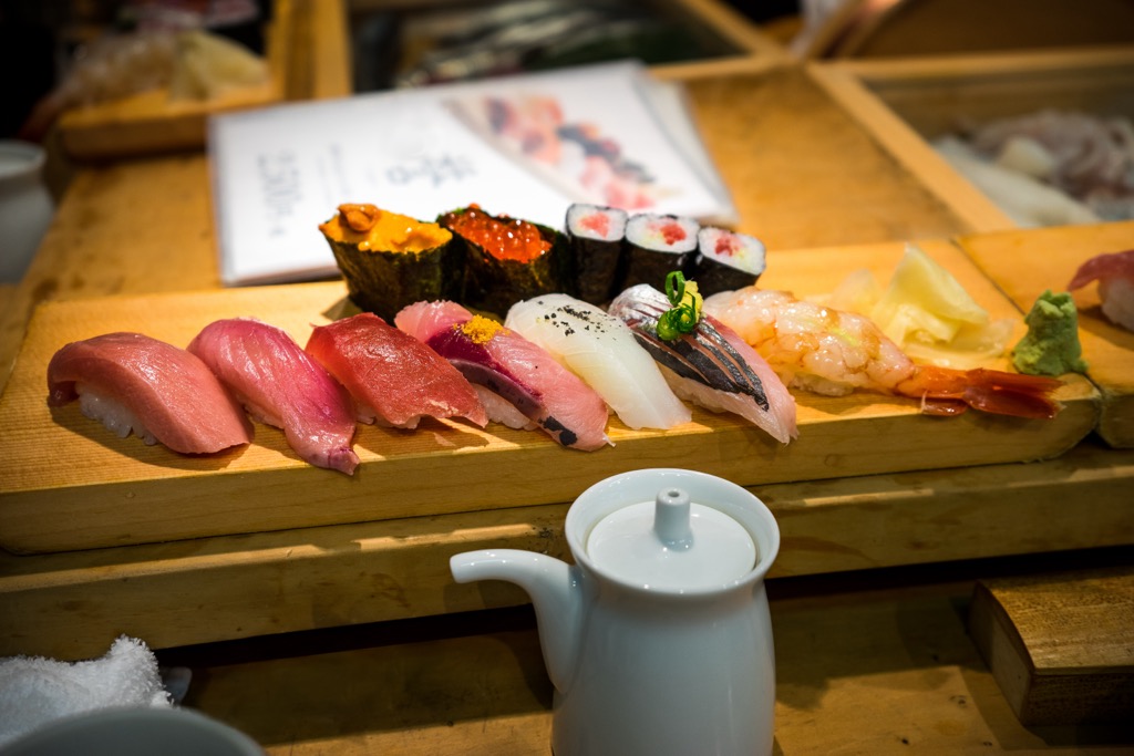Restaurants, especially sushi restaurants, are much more affordable in Japan. Japan Skiing