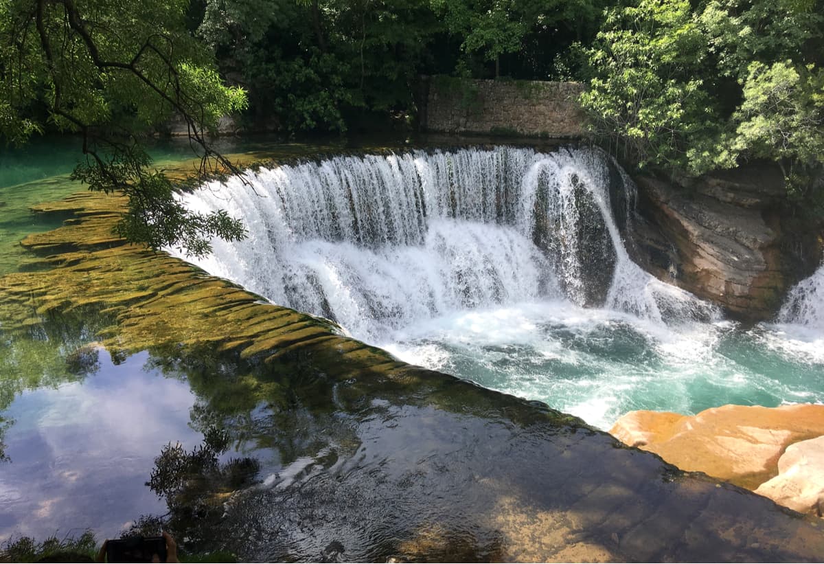 Cascade de la Vis in Cévennes National Park
