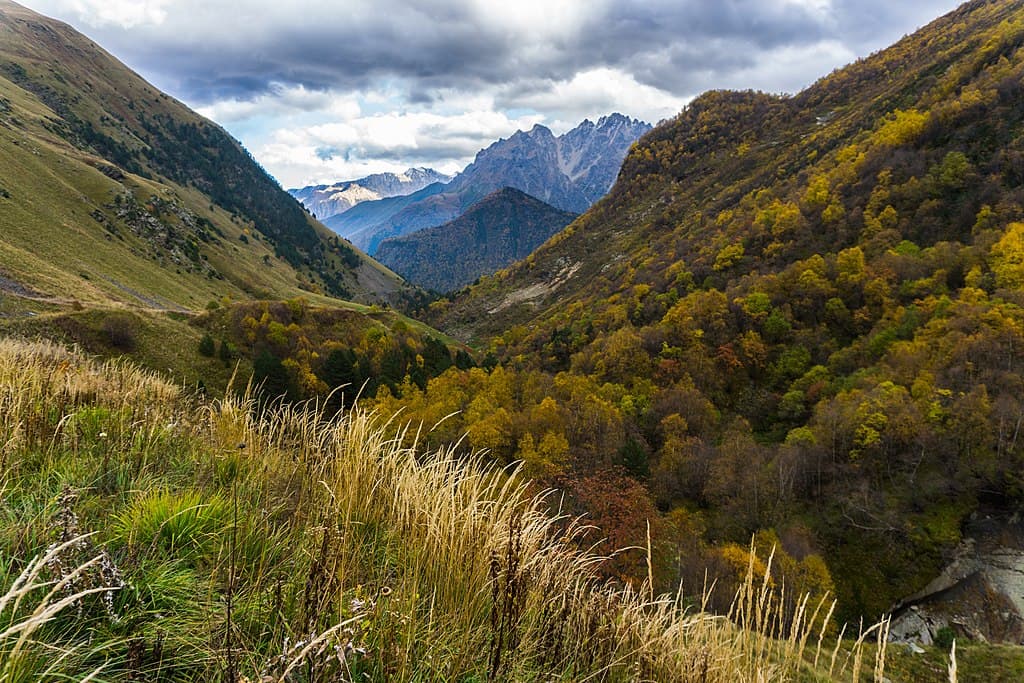 Digoria gorge. Alania National Park