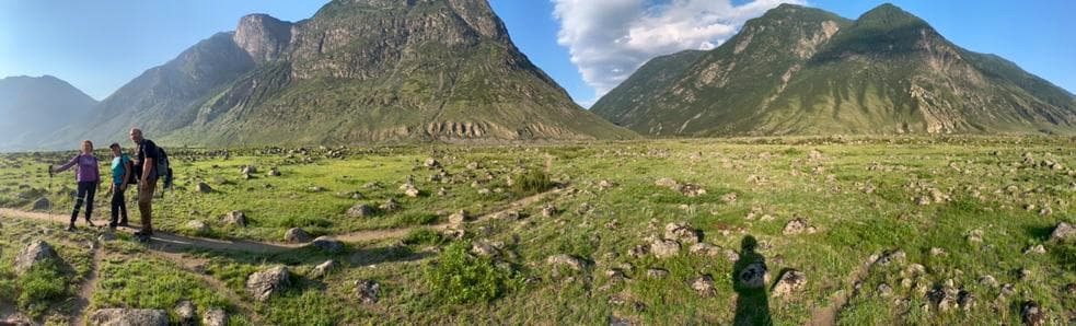 Das unheimliche Gelände des Altai