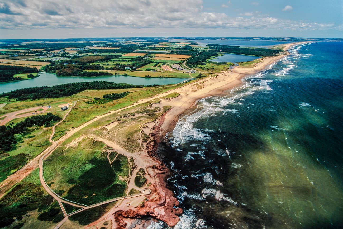 Prince Edward Island. Canadian Appalachians