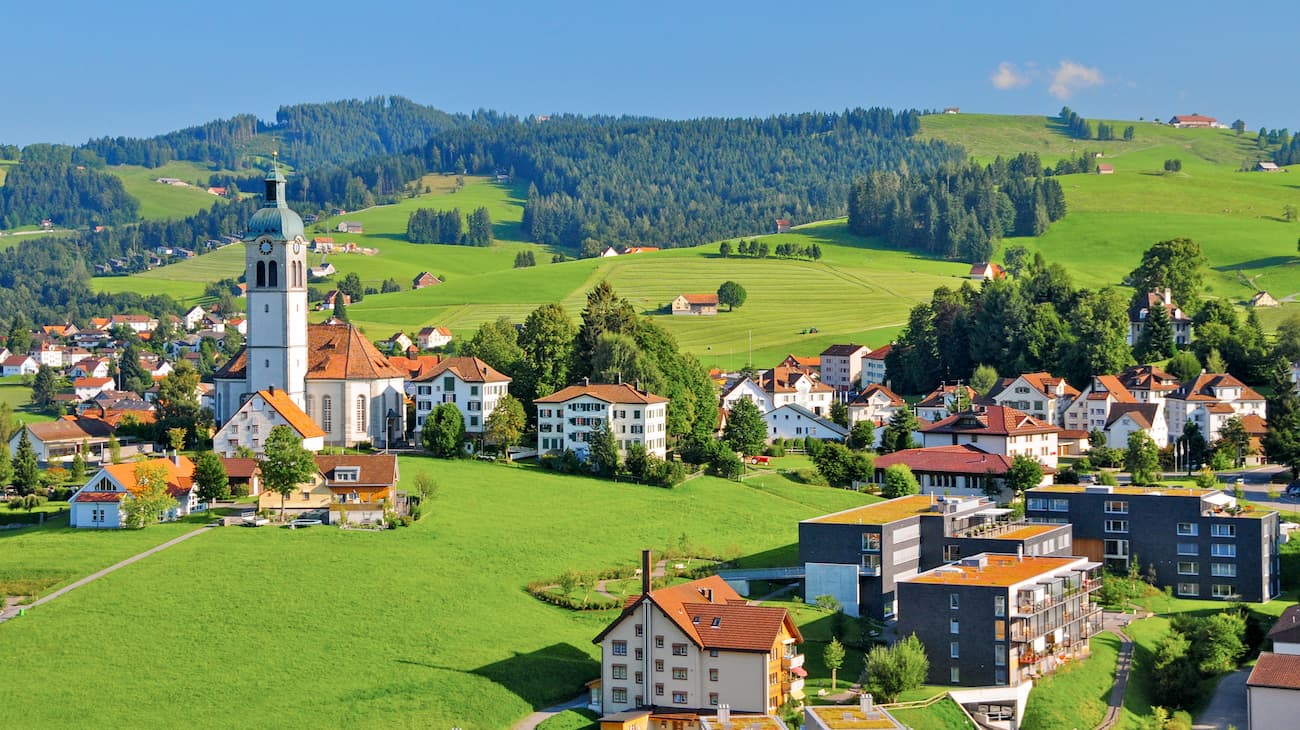 The Appenzell village
