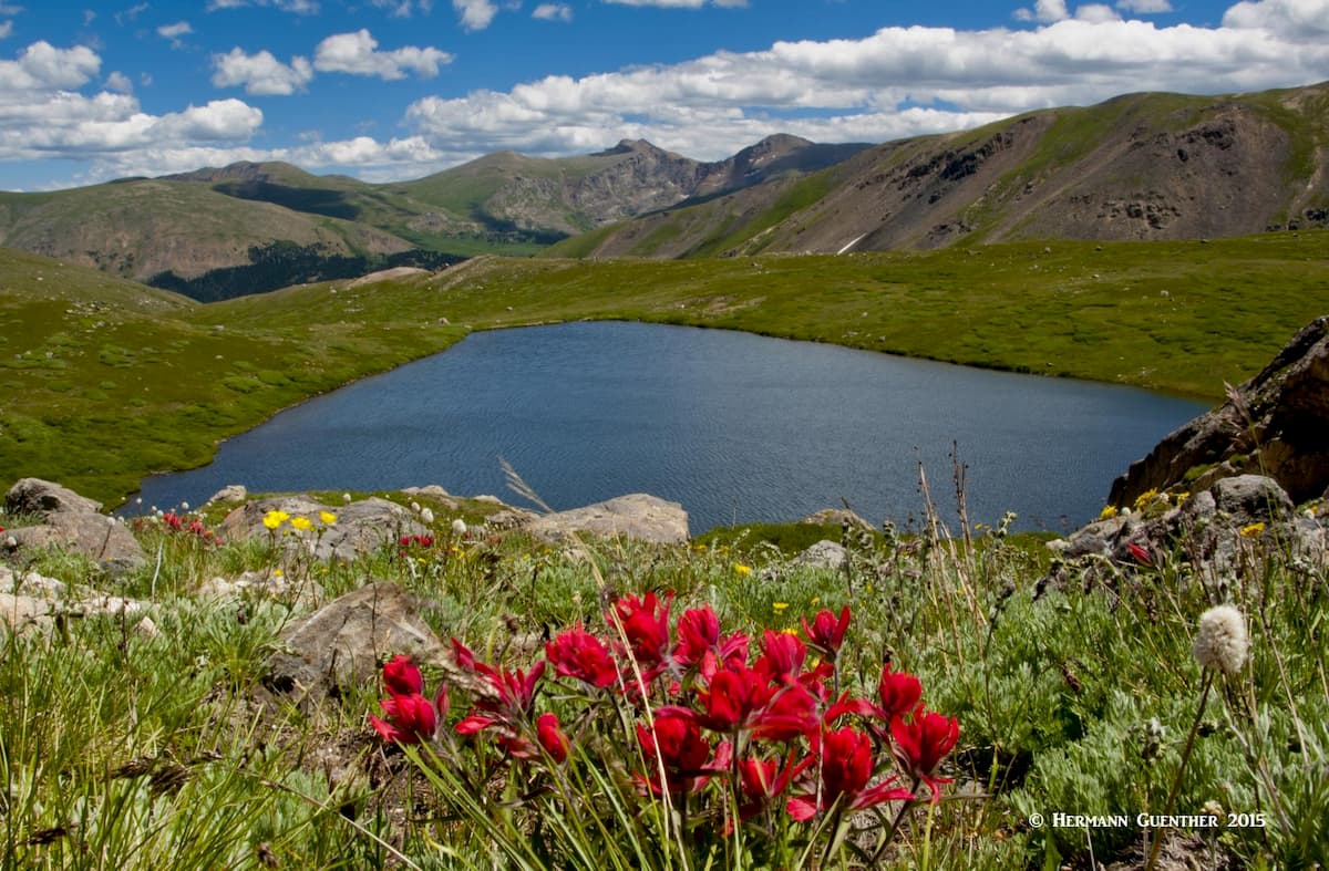 Murray Lake, Mount Evans (c)