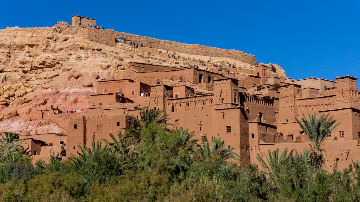 Ounila Valley, pre-Saharan habitat, Atlas Mountains, Morocco
