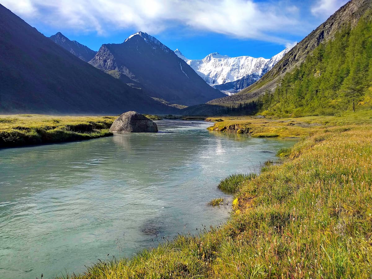 Belukha Mountain. Belukha Nature Park