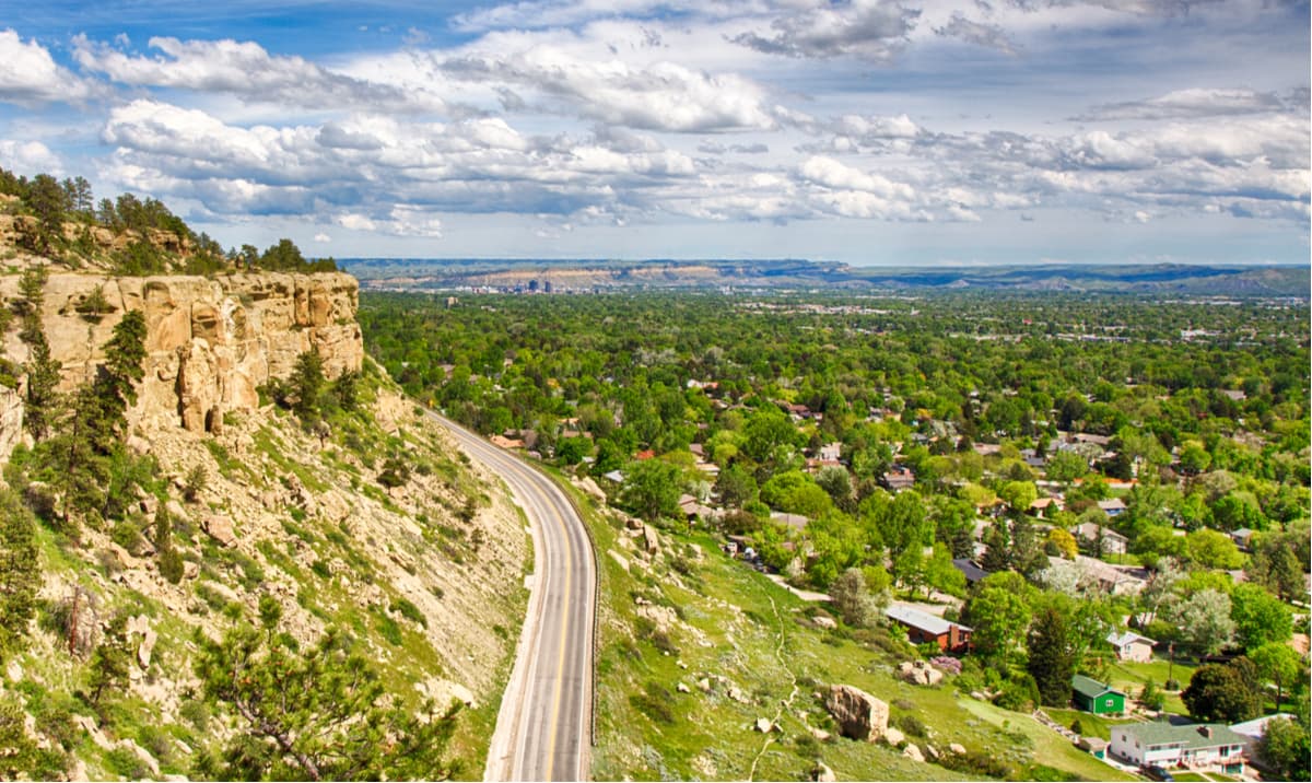 Billings, Montana. Bighorn Mountains