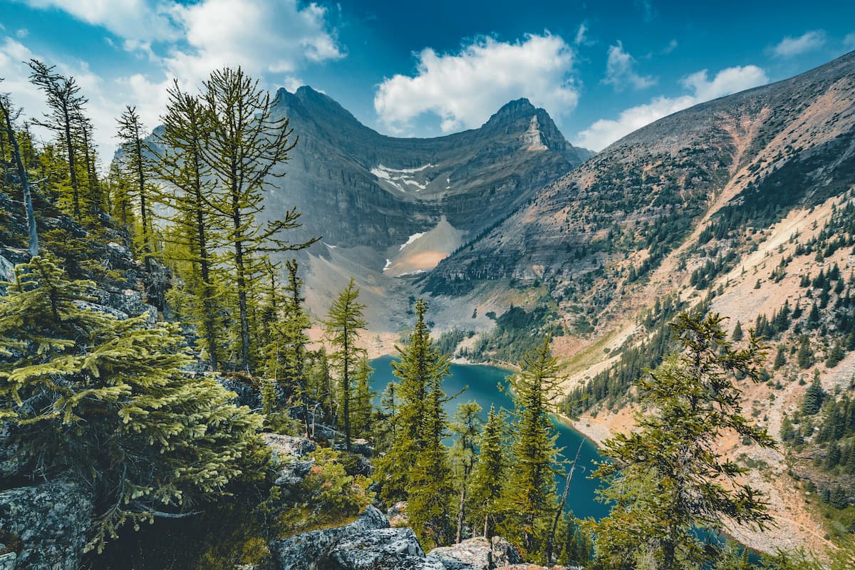 Saddle Pass, Banff National Park. Bow Range, Canada