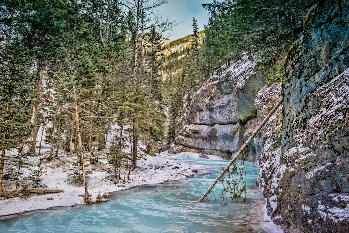 Grotto Canyon. Bow Valley Wildland Provincial Park