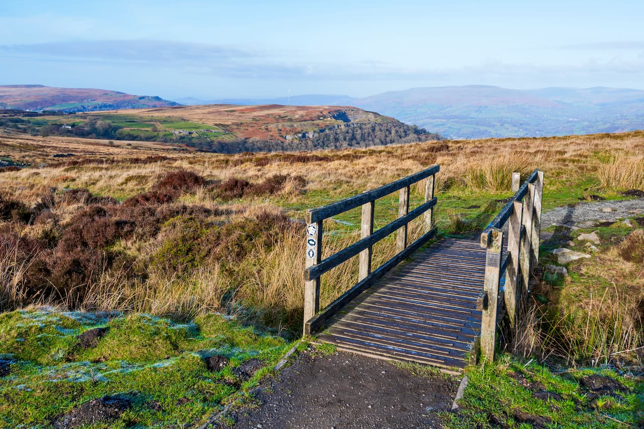 Upper Tarell Valley Trail.  Brecon Beacons National Park
