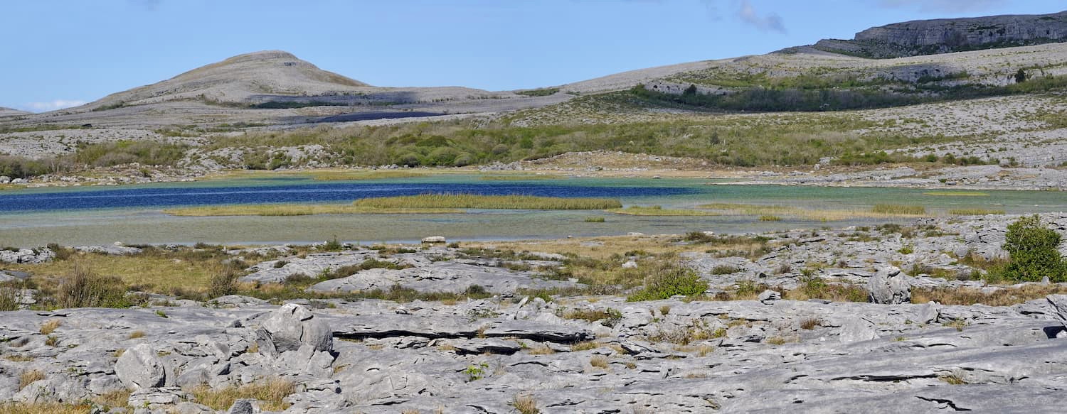 Lough Gealain. Burren National Park