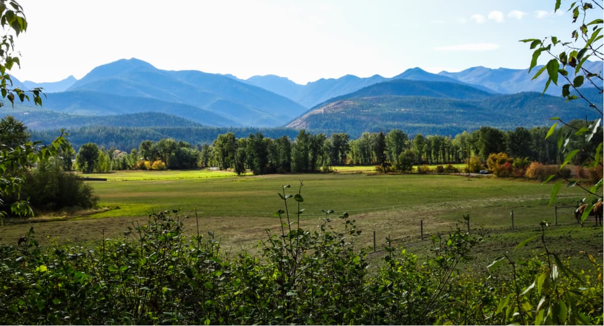 Fall on the Cabinet Mountains, Montana