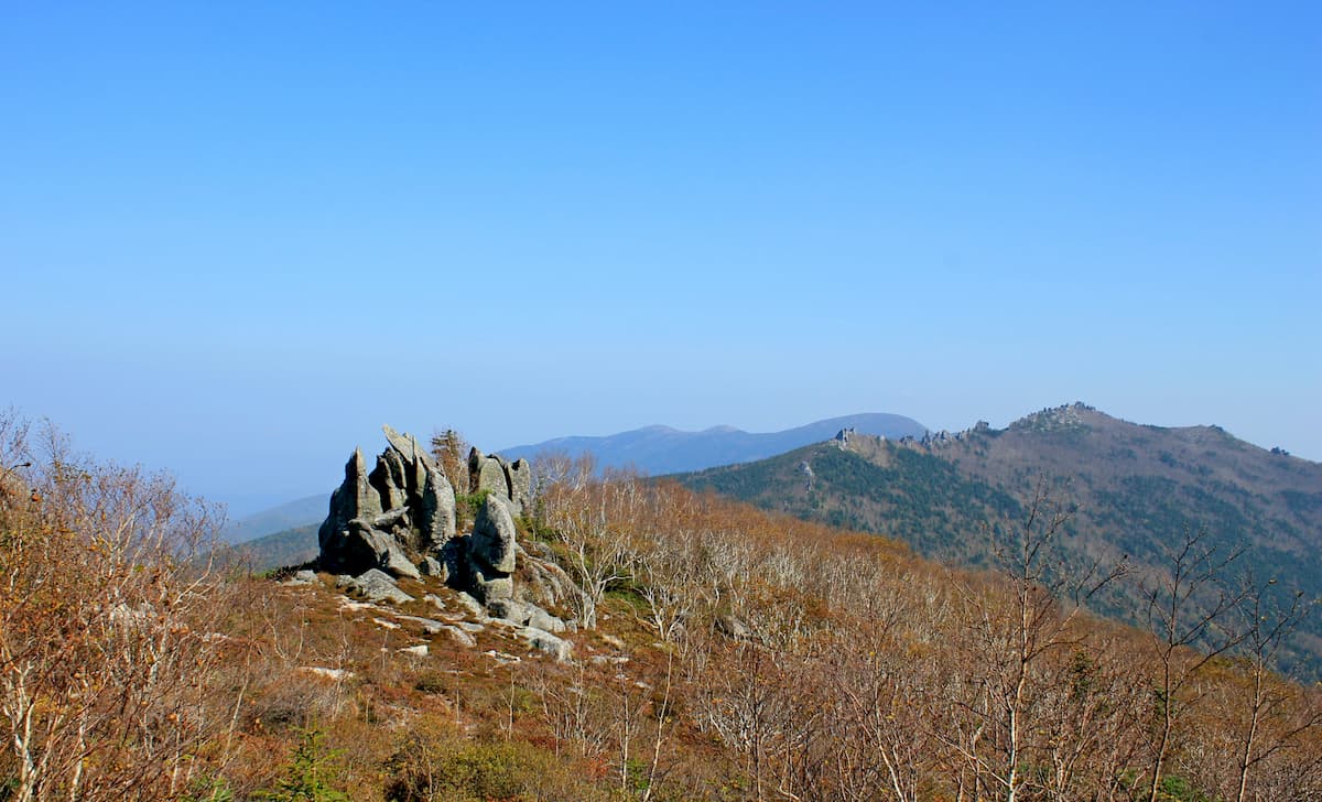 Sister and Brother Mountains