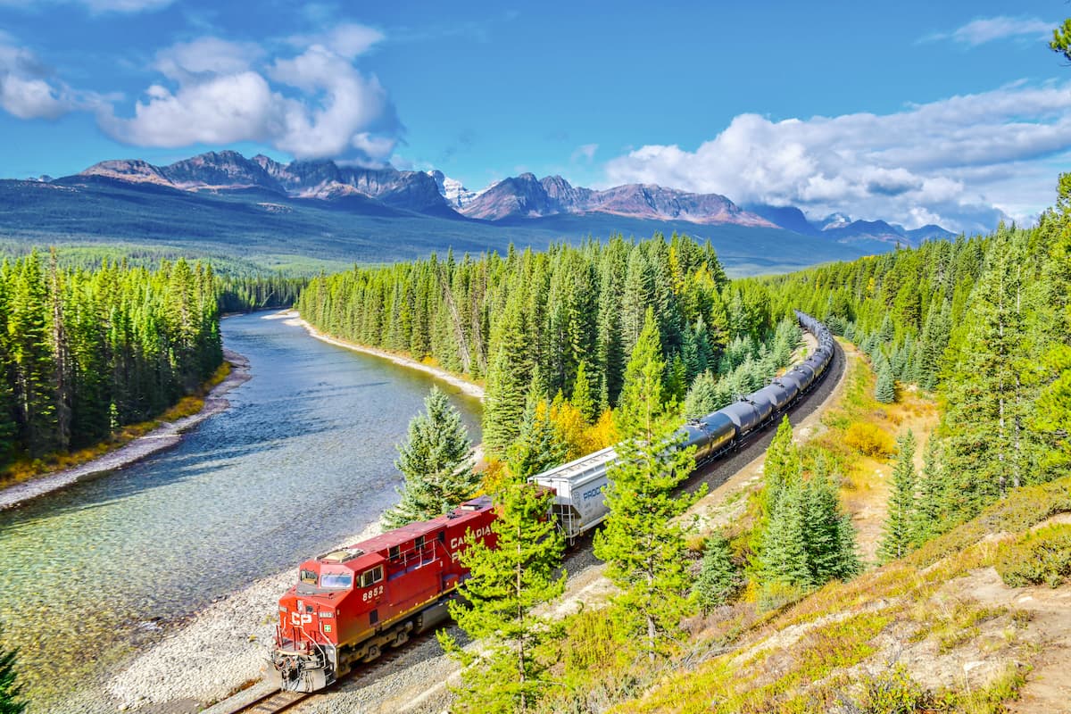 Canadian Pacific Railway, Banff National Park