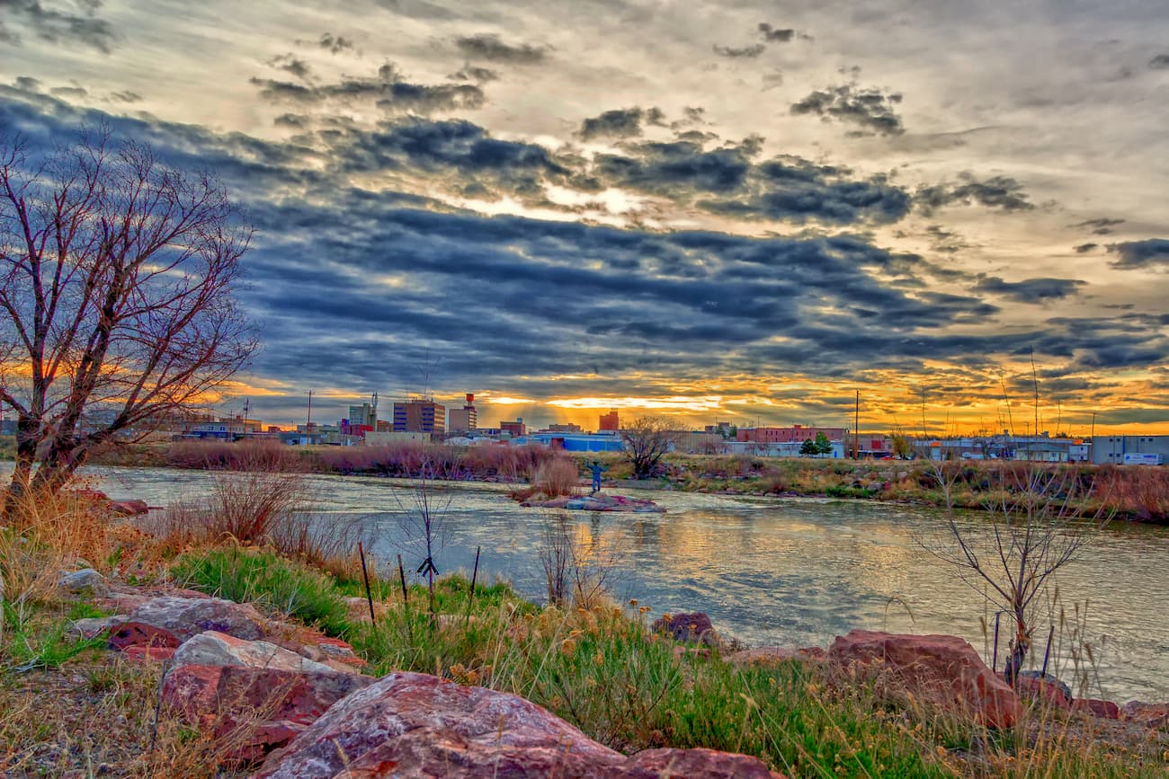 Casper, Wyoming. Bighorn Mountains