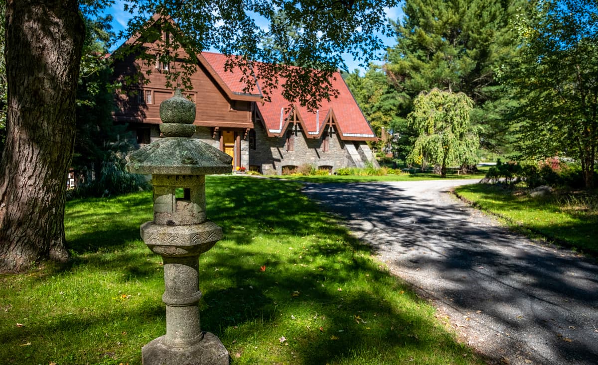 Mountain Monastery in Mount Tremper. Catskill Mountains