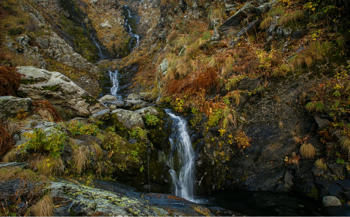 Achipse Falls. Greater Caucasus Range