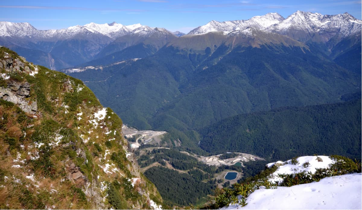 Achishkho. Greater Caucasus Range