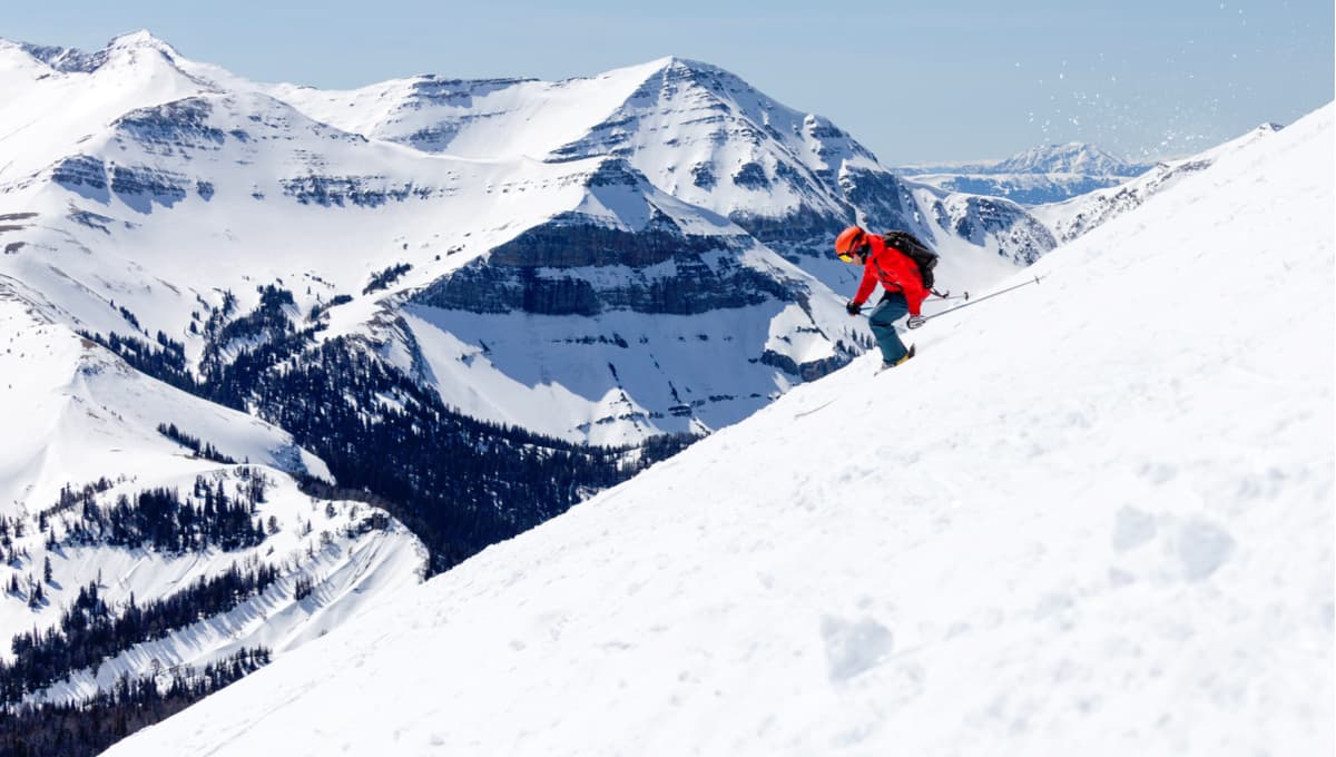 Central Montana Rocky Mountains ski