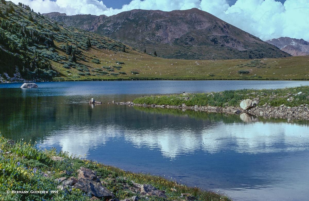 Lake Ann. Chaffee County Mountains