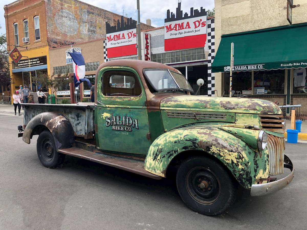 Salida. Chaffee County Mountains