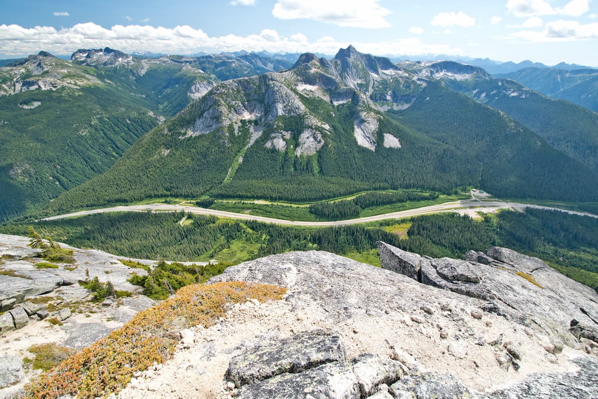 Yak and Nak peak hike . Coquihalla Summit Recreation Area
