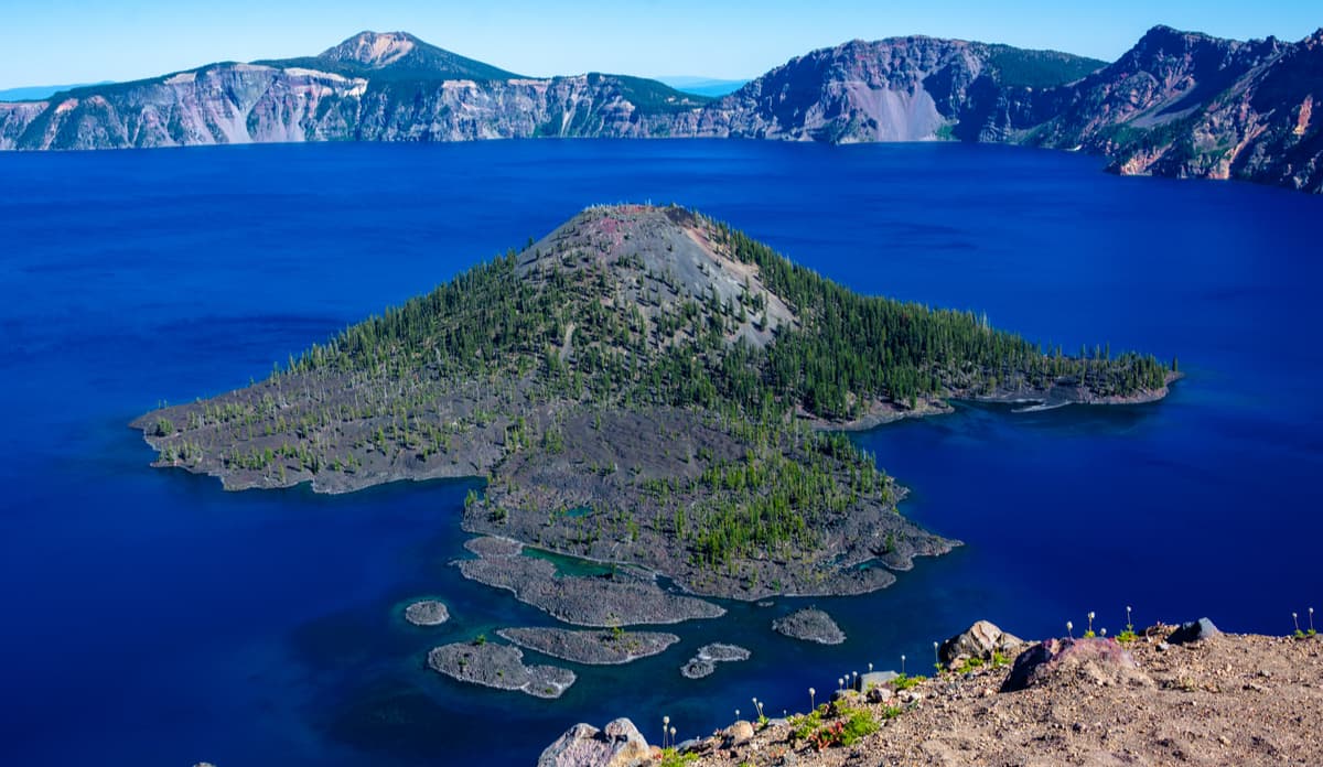 Crater Lake is well-known as the deepest lake in the United States