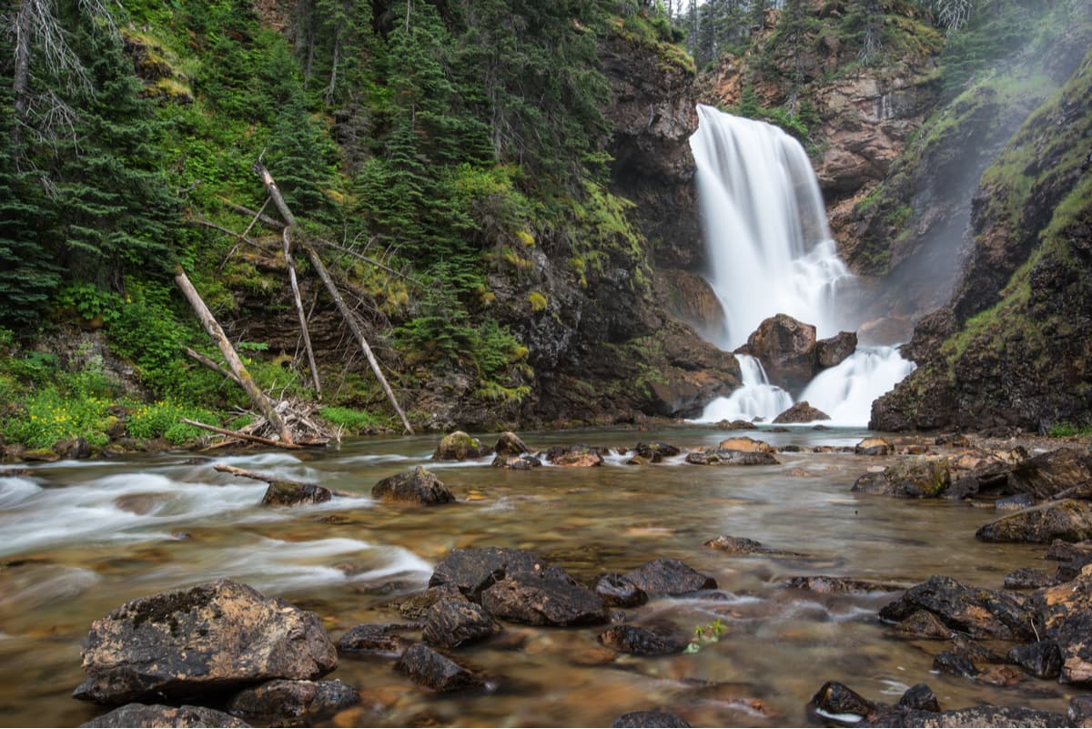 Waterfall, Custer Gallatin National Forest