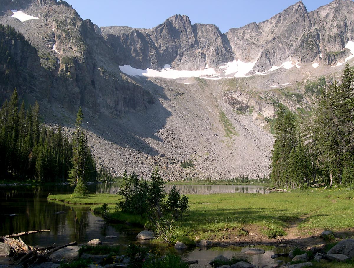 Twin Lakes in the Crazies