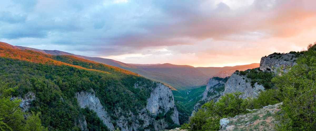 Crimea. Grand Canyon.