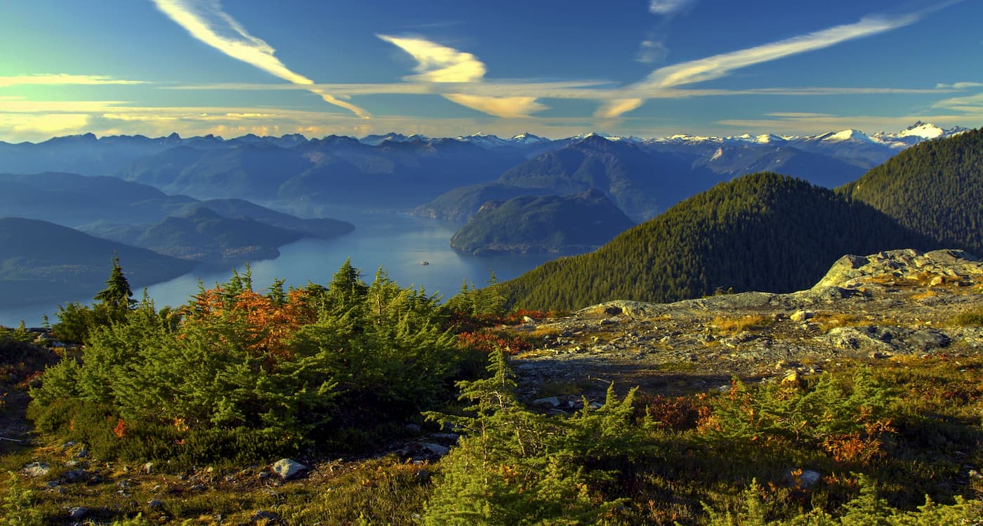 Howe Sound Crest Trail. Cypress Provincial Park