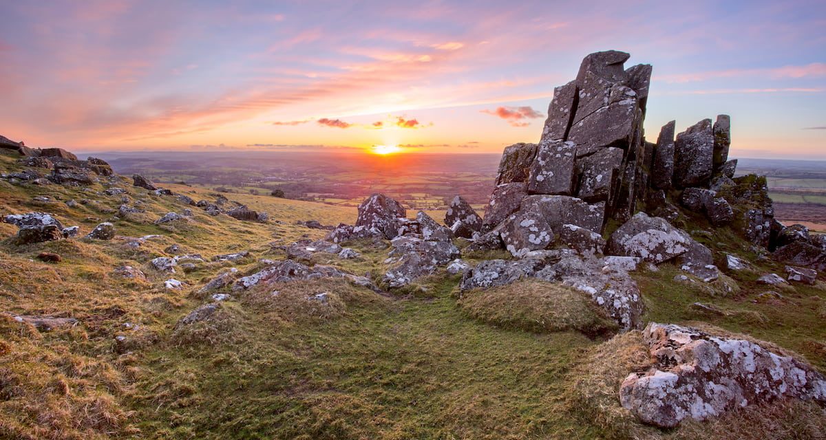 West Devon Way. Dartmoor National Park