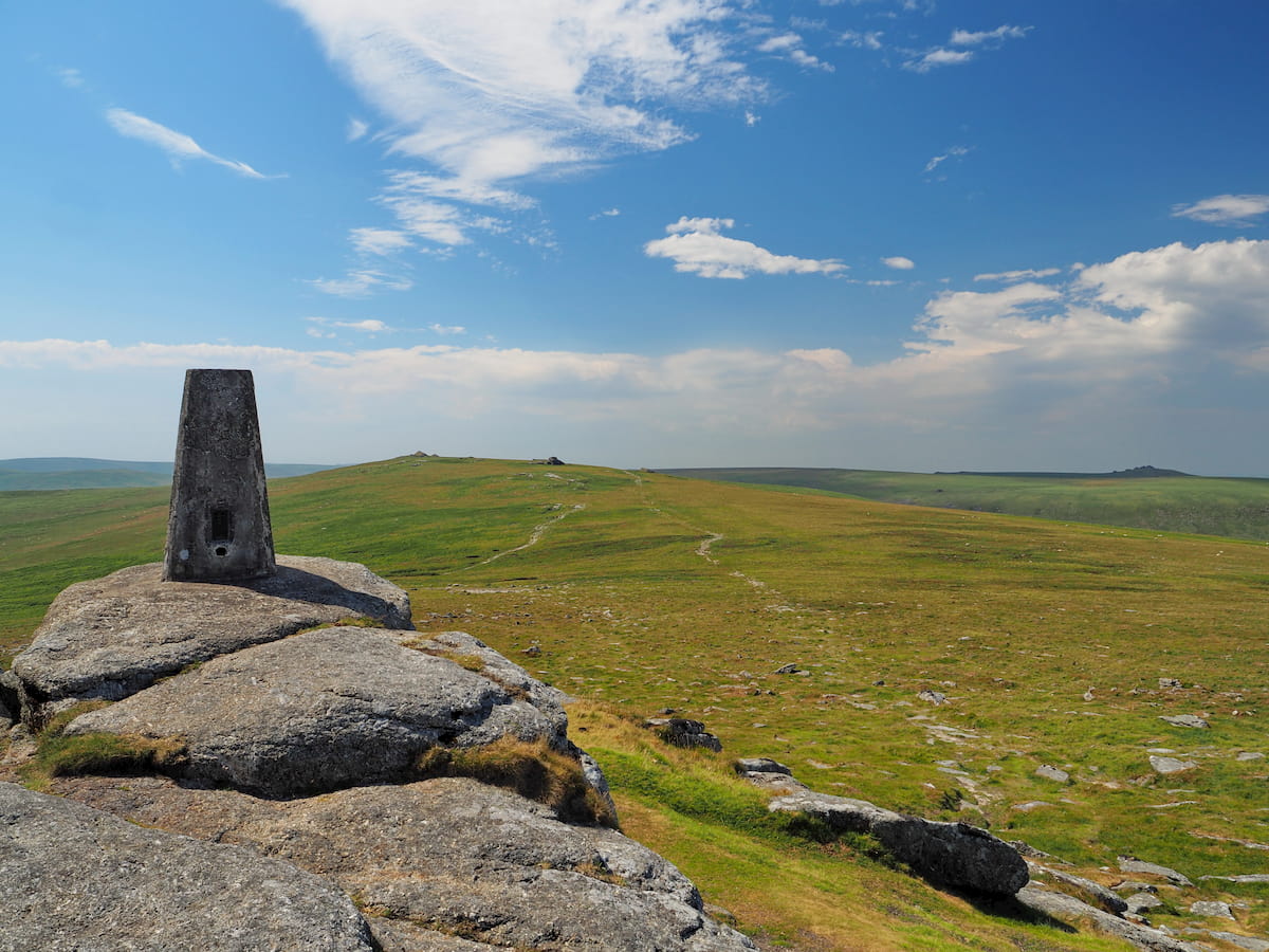 Yes Tor looking to High Willhays. Dartmoor National Park