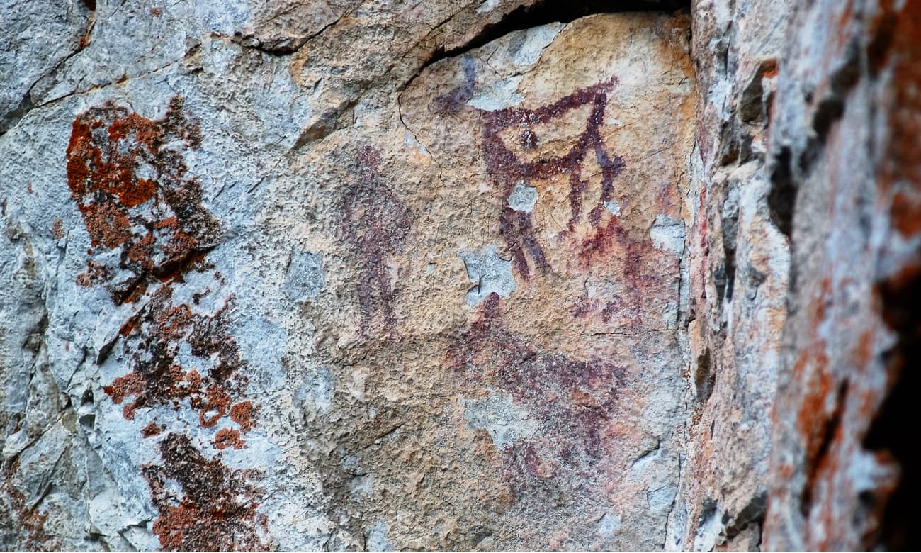 Pisanitsa Rock. Deer Brooks Nature Park
