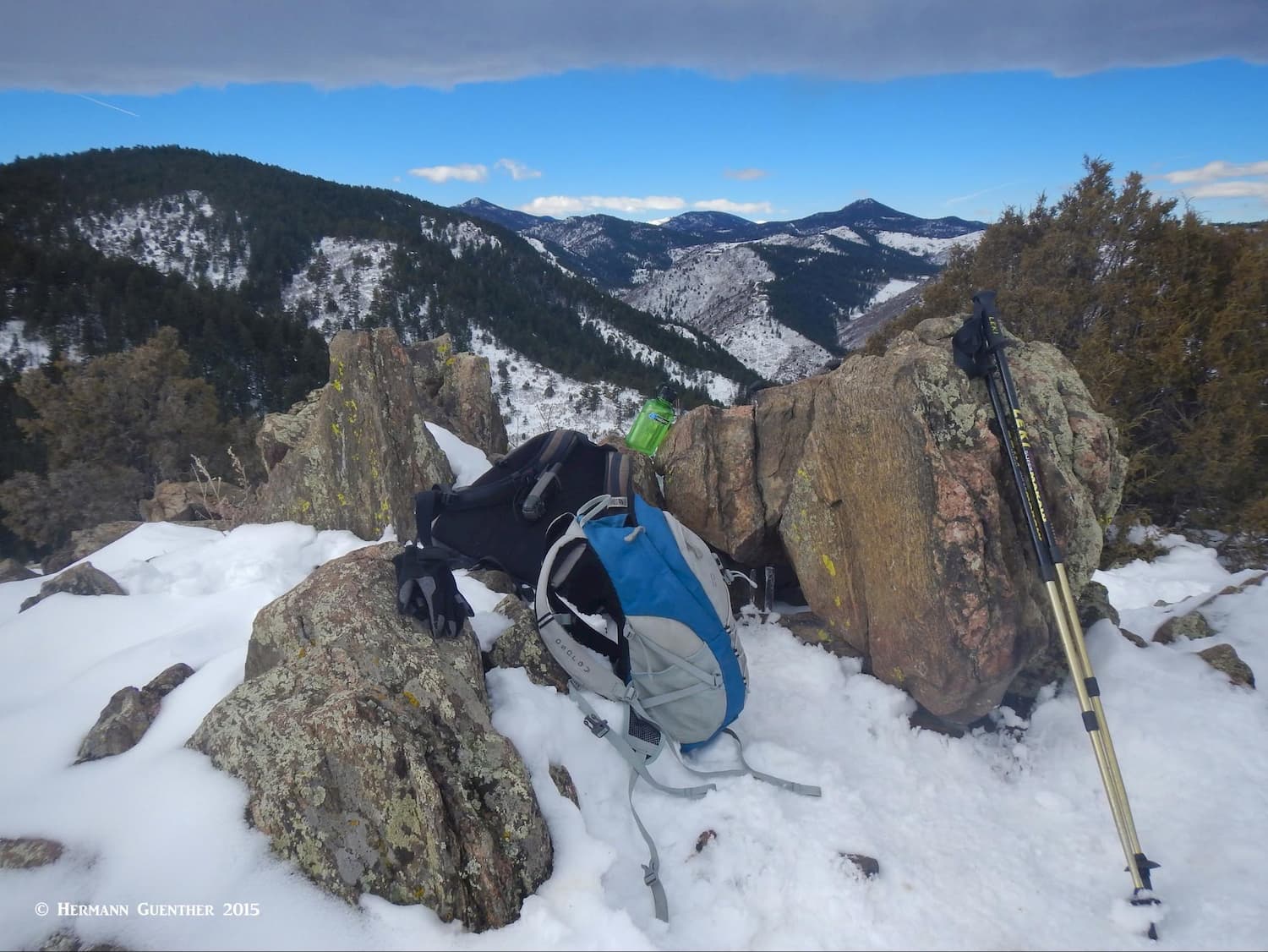 Summit of Bill Couch Mountain. Deer Creek Canyon Park