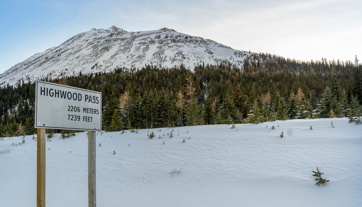 Mount Tyrwhitt & Mount Pocaterra. Elk Range, Alberta