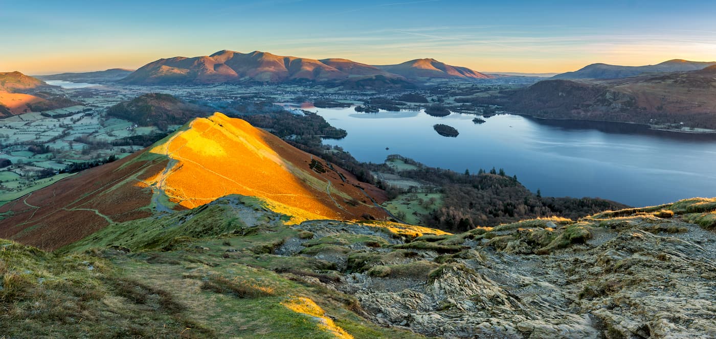Cat Bells Walk. Lake District National Park