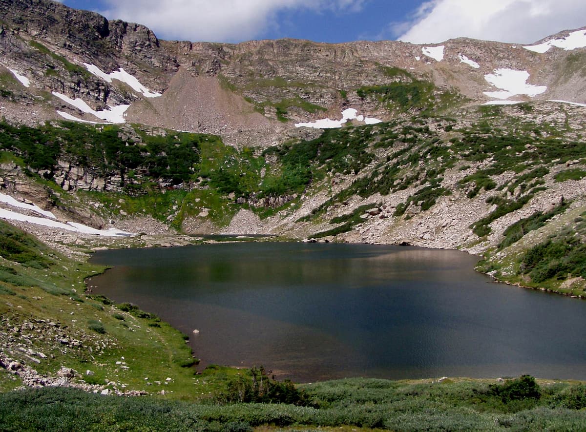 Arapaho Lakes. Continental Divide