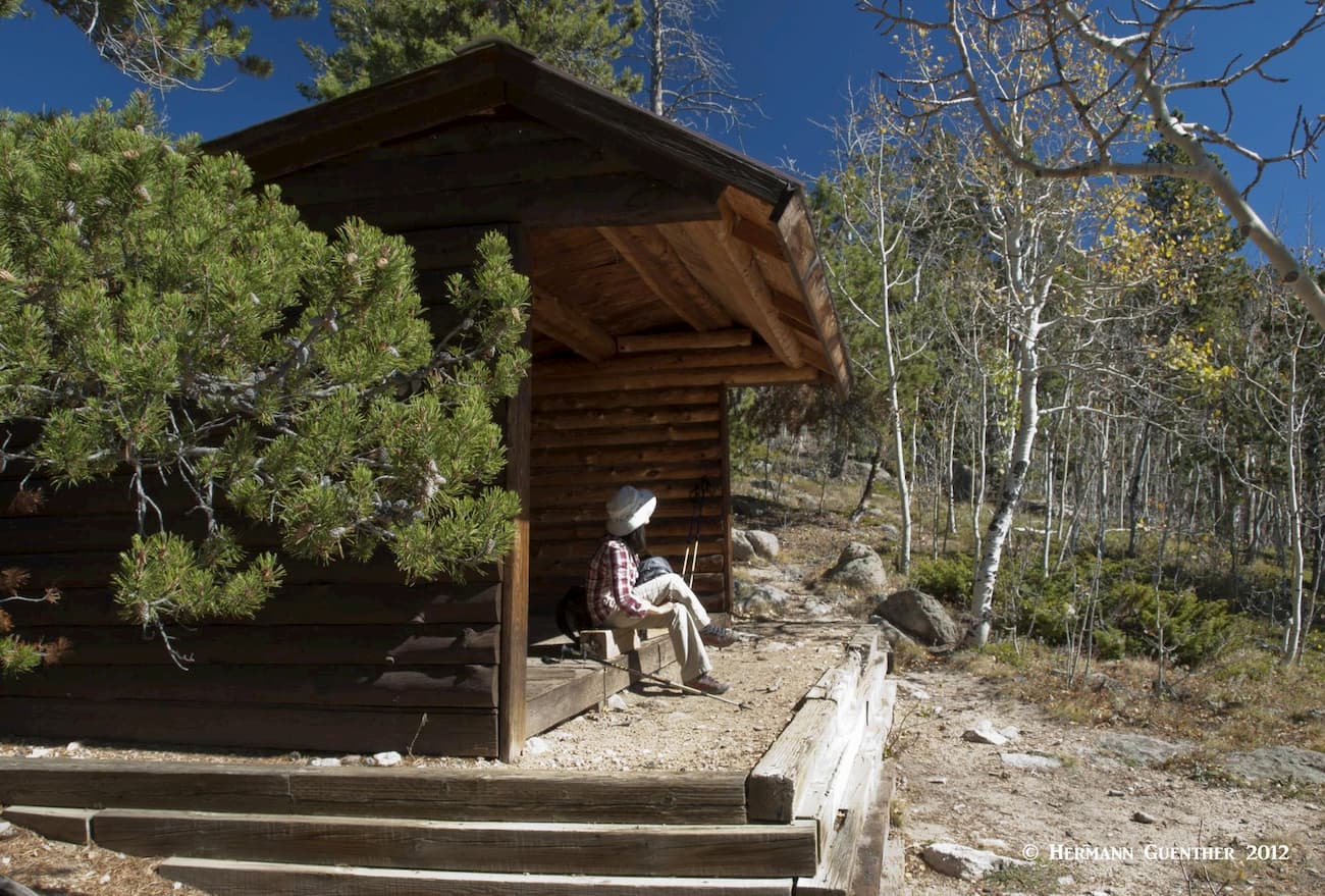 Backcountry shelter. Continental Divide