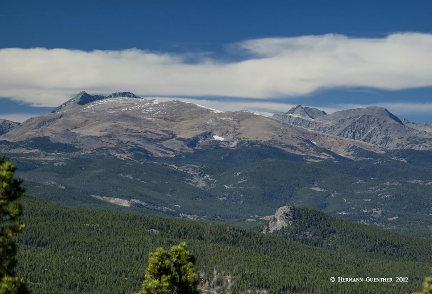 Continental Divide. Gilpin County