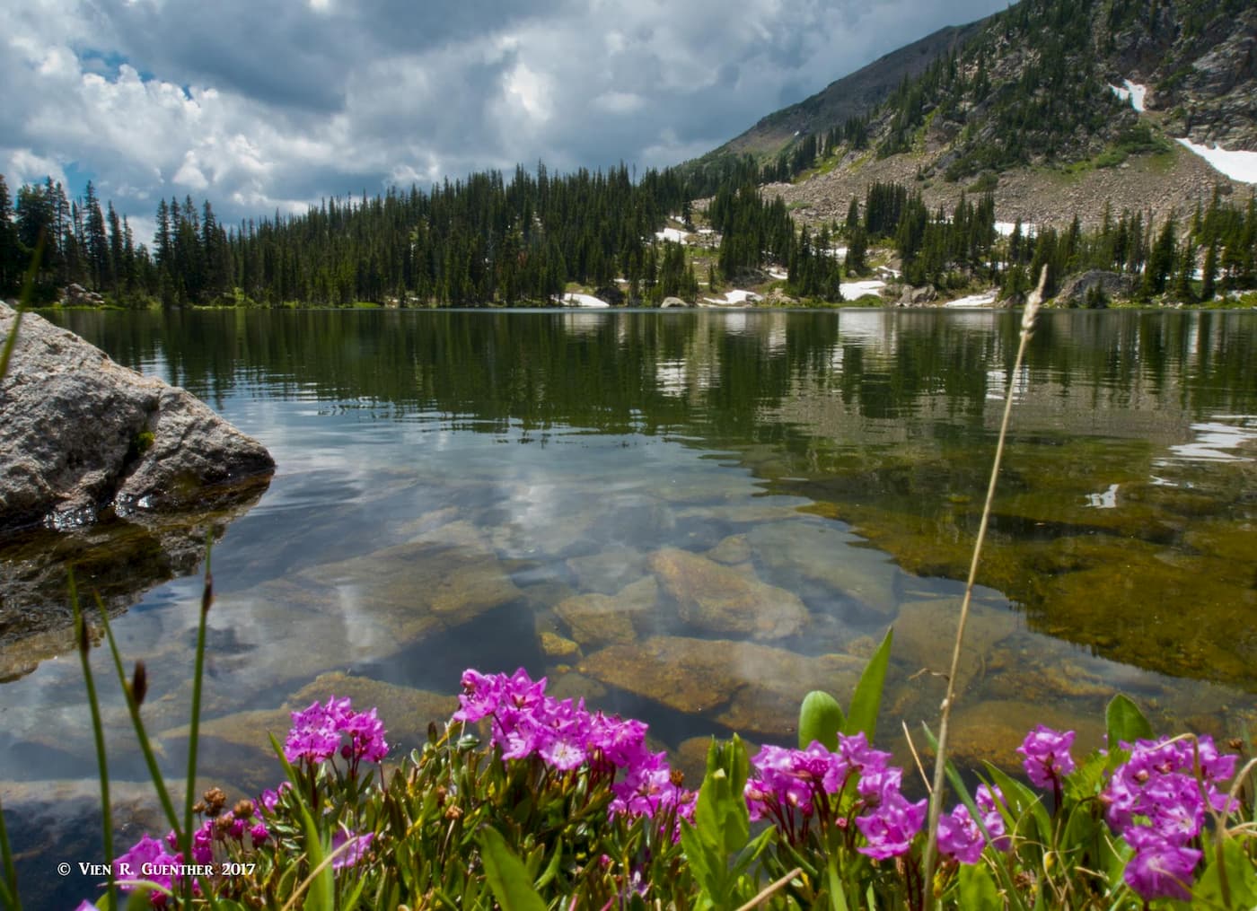 Upper Forest Lake. Continental Divide