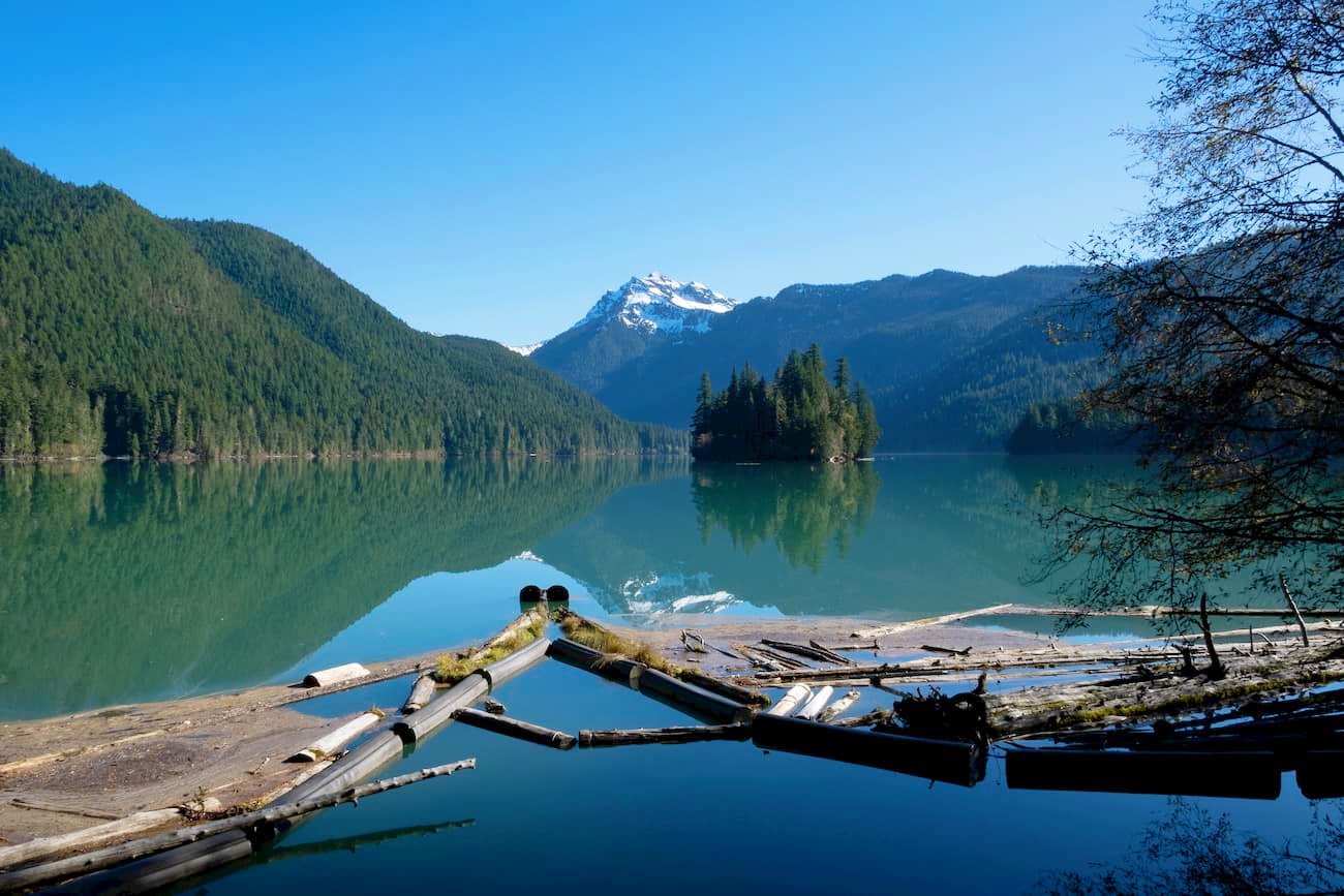 Packwood lake. Goat Rocks Wilderness.