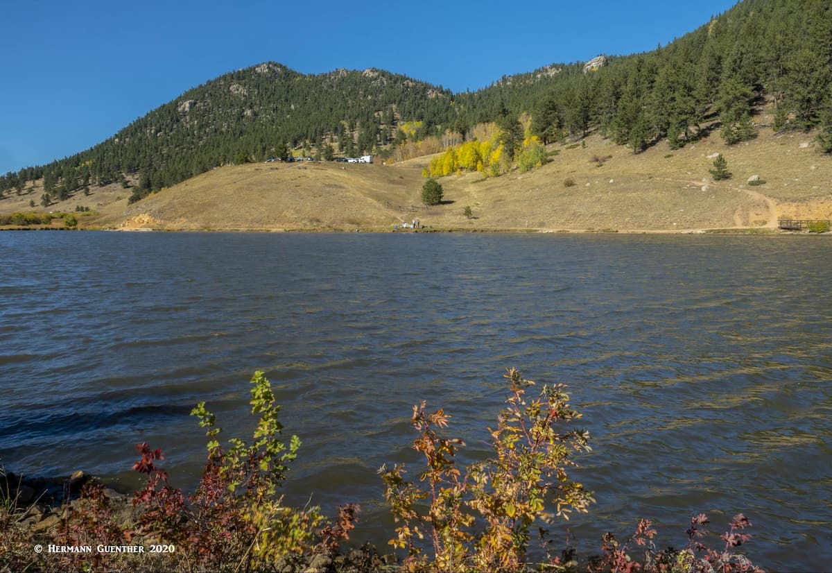 Kriley Pond, Blue Grouse Trailhead. Golden Gate Canyon State Park