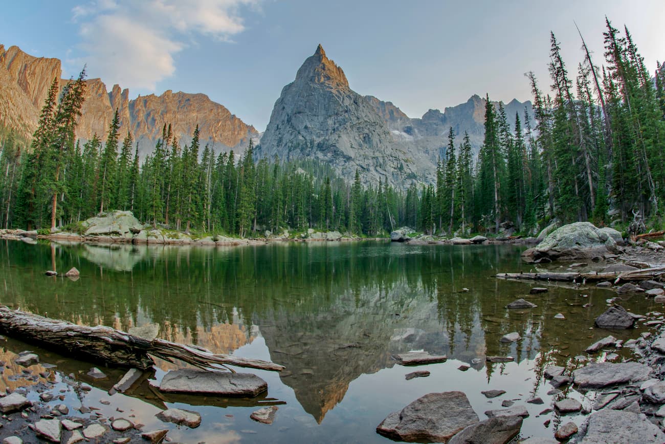 Mirror Lake, Lone Eagle Peak