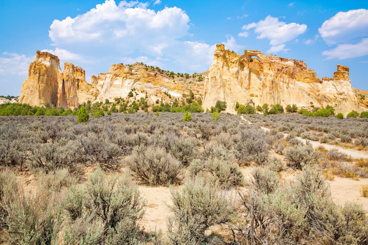 Grosvenor Arch in Grand Staircase-Escalante National Monument